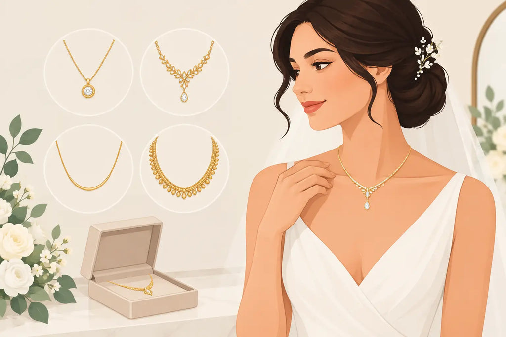 How to Choose a Gold Necklace for Wedding