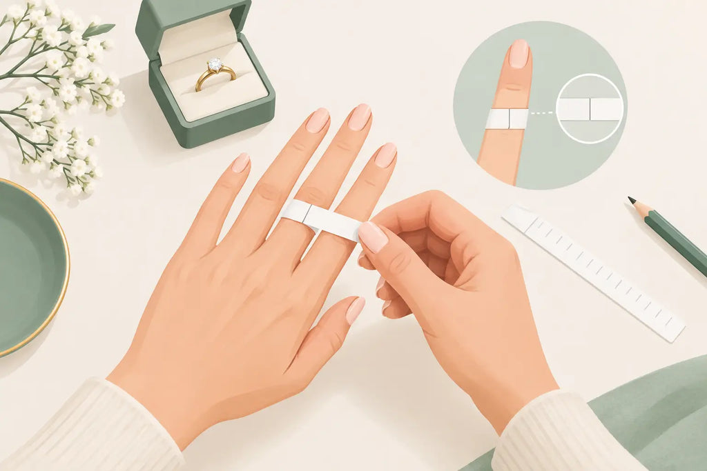 How to Measure Wedding Band Size at Home