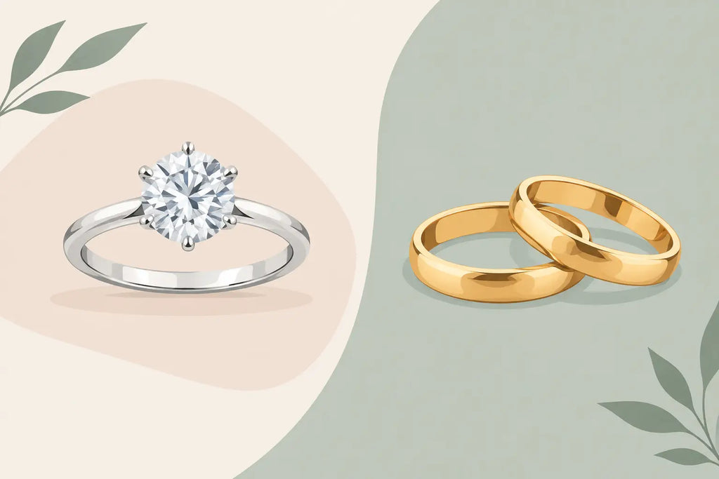 Difference Between Wedding Bands and Engagement Rings